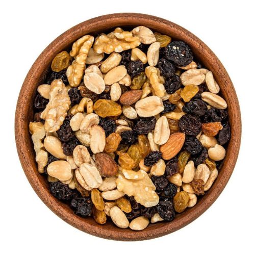 Con mani! Mix seco PREMIUM x 1kg: almendras, mani, nuez y pasas